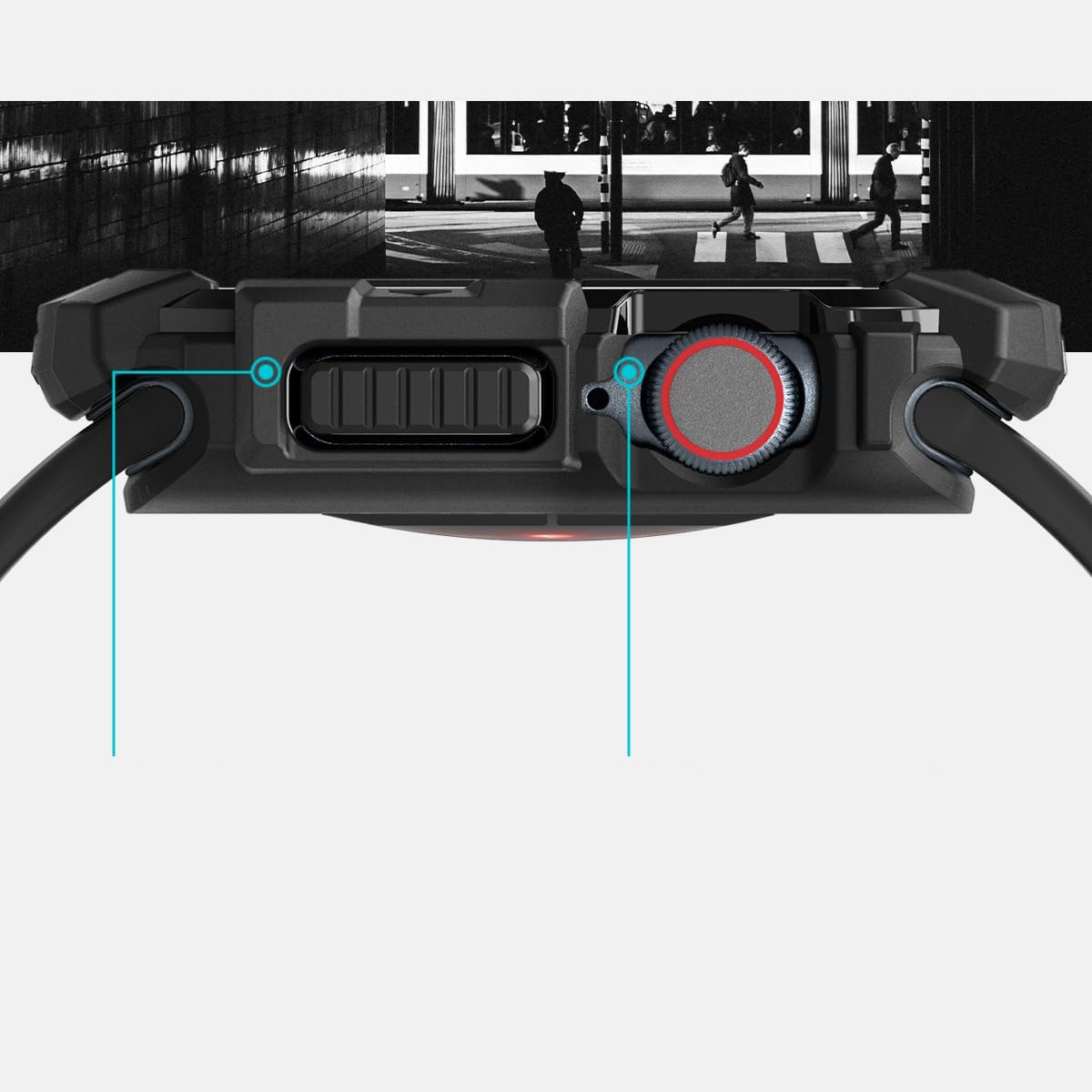 Etui Spigen Rugged Armor do Apple Watch 10 42 mm, czarne